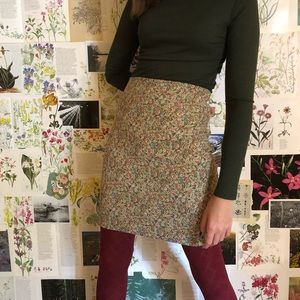 Express Floral Pencil Skirt